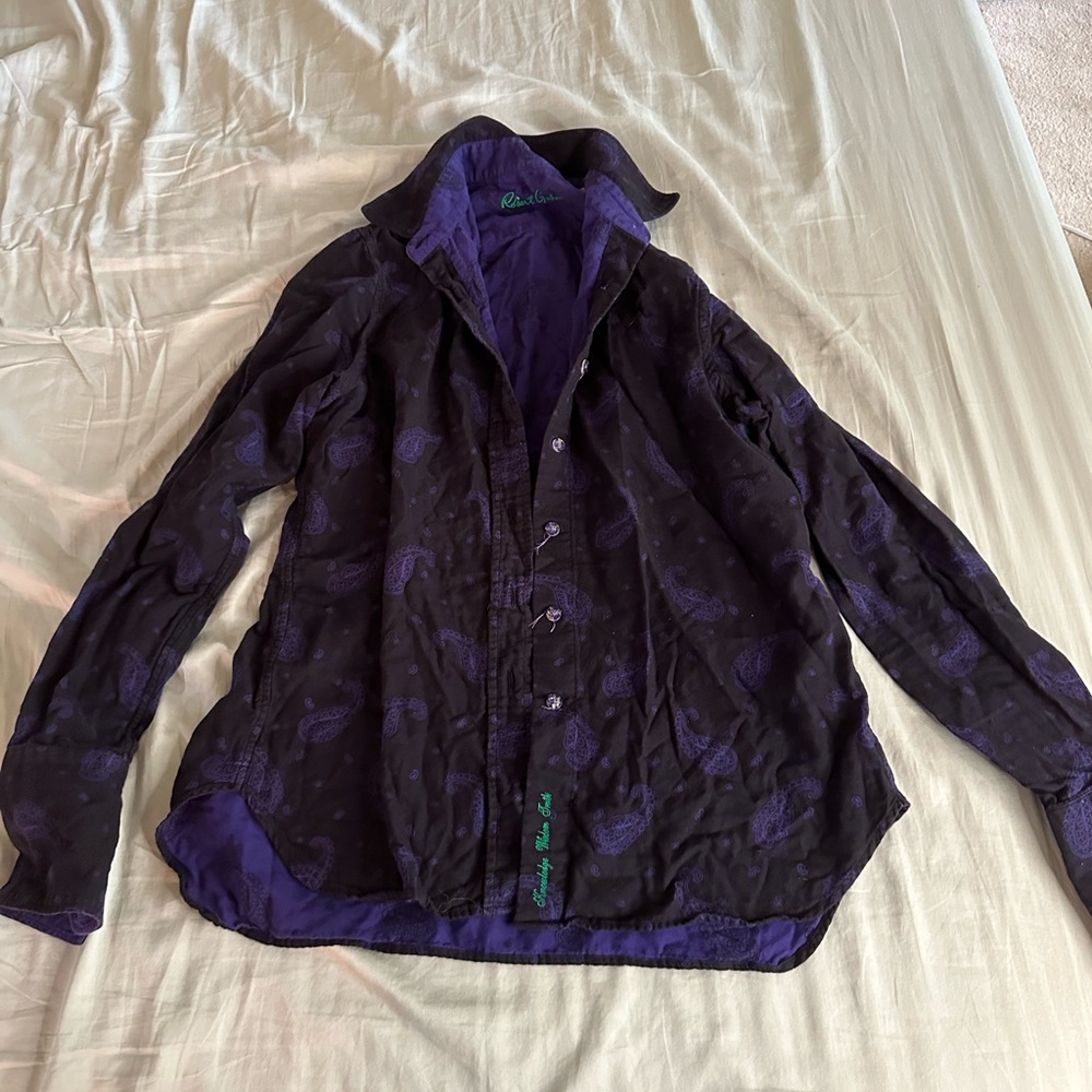 ROBERT GRAHAM BUTTON UP